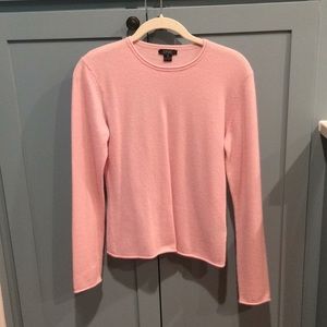 Pink cashmere sweater